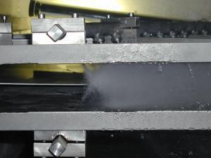 hot water high pressure precleaner for degreasing metal strip