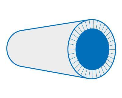 NON-WOVEN FLAP BRUSH CONSTRUCTION