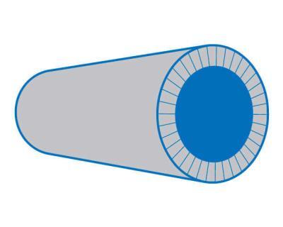 NON-WOVEN FLAP BRUSH CONSTRUCTION