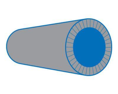 NON-WOVEN FLAP BRUSH CONSTRUCTION