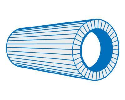 INTERLEAVED FLAP BRUSH CONSTRUCTION