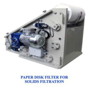 Ultrasonic wire cleaning paper filter